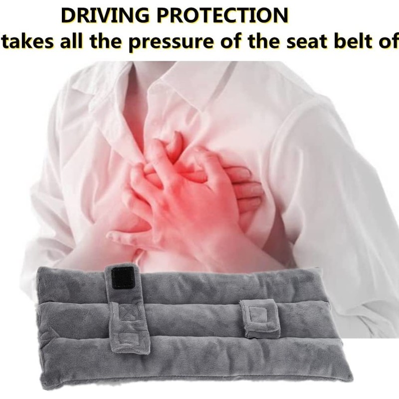 Seat Belt Pillow for Mastectomy Post-Surgery, Heart Surgery Recovery Support