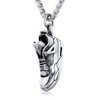 U7 Trainer Necklace Sneaker Men Sport Basketball Shoe Pendant Stainless