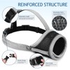 SUPVOX Dog Muzzle,Air Mesh Breathable Muzzle,Drinkable Adjustable Pet Muzzle for
