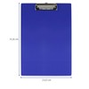 Westcott E-17101 BLUE Clipboard for A4 Plastic Blue