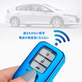 [GUPDES] AMACHER HONDA Honda Vezel Fit Jade Shuttle Odyssey Civic S660 CR-Z RC1 RC2 typeR CIVIC Key Case Key Holder, Silver