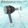 Ball Joint Kit,Set of (3) Tie Rod End with grease