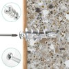 Mbsomnus 60pcs Heavy Duty Plasterboard Fixings Plasterboard Wall Plug with