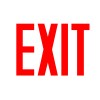 StickerManiac "EXIT " Sign Symbol Vinyl Decal Sticker - 12