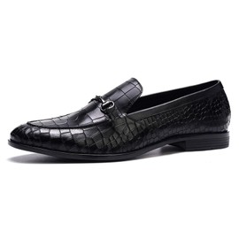 Carlos Santana Louis Bit Loafer for Men | Easy Slip-On Style | Full Grain Calfskin Leather | Rubber Outsole | Ortholite Leather Footbed | Full Leather Lining | Reliable Traction & Sip Resistance