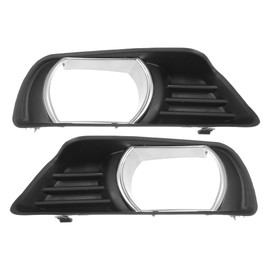 Unifizz 1Pair Fog Lights Bumper Lamps Bezel Trim Cover LH RH Right Left Driver Passenger Fog Light Cover 5212706040/5212806040 for Toyota Camry 2007 2008 2009 Fog Light Cover Bezel Trim Ring