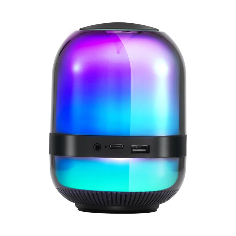 Universal Wireless LED Bluetooth Speaker Rechargeable Portable With 7 Colors