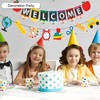 Quixorblex Welcome Back to School Banner Set Classroom Decor First
