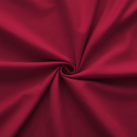 AMEHA Super King Fitted Sheet 25 cm Deep Soft Brushed Microfiber Fabric Easy Care Fade Resistant Fitted Bed Sheets (Red, 180 x 200 cm)