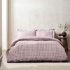 Yard Barton Gingham Check Duvet Cover Set - 100% Cotton,