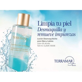 Loción Desmaquillante Ojos Y Labios Libre De Aceite Terramar