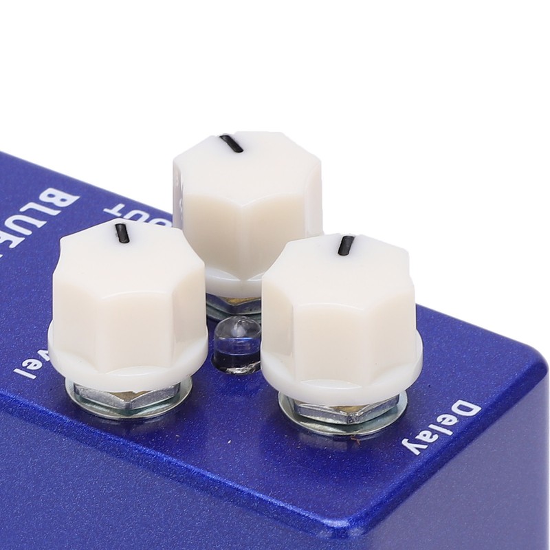 Guitar Effect Pedal Mini Blue Delay Analogue True Bypass Adjustable