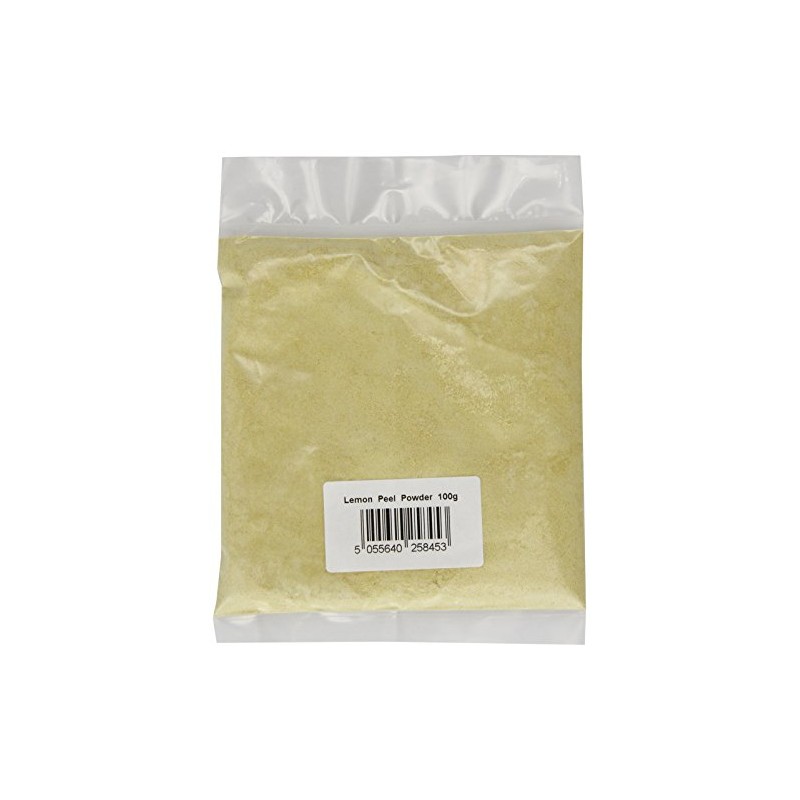 JustIngredients Essentials Lemon Peel Powder 100 g (Pack of 4)