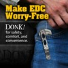 Donk! Clip de bolsillo de titanio. Hecho para Leatherman Free