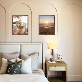 QOTIB 12x15 Picture Frame Deep Brown for Wall Hanging, Wood 12 x 15 Frame Photo Frame for Wall Horizontally or Vertically, Deep Brown, 1 Pack