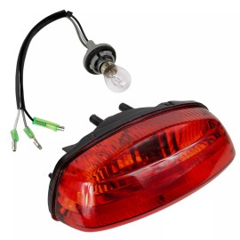 Caltric Rear Brake Tail Light for Suzuki LT-F500F LTF500 Vinson 500 4X4 Manual 2003-2007