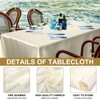 Moukeren 18 Pack Tablecloths for Rectangle Tables 58 x 102