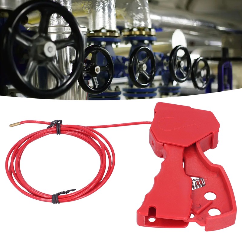 Cable Lockout High Temperature Resistance Corrosion Resistant Nylon Adjustable Safety