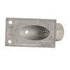 Boat Tube Base Rectangular 316 Stainless Steel Handrail Tube Base