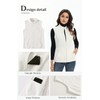 Xeoxarel Vests for Women, Soft Fleece Vest Lightweight Sleeveless Classic
