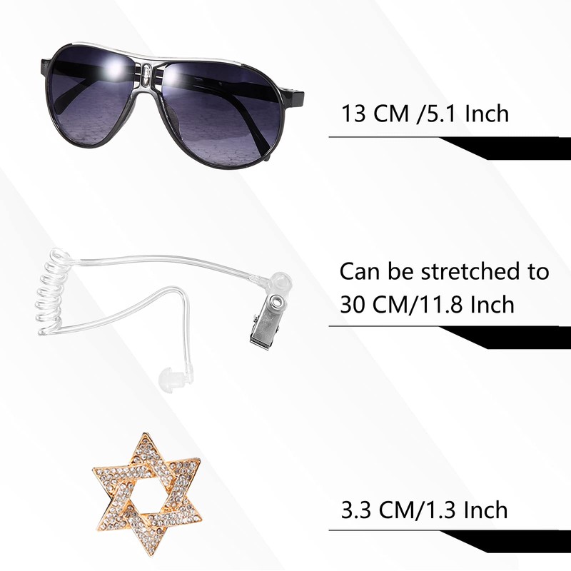 Btriger Wedding Ring Bearer Gifts Set, Ring Security Box with