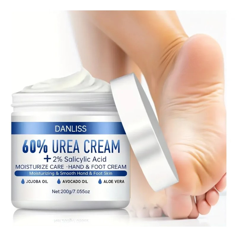 Crema Urea 60% Pies Y Manos - No Grasa, Absorción