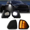 D-Lumina LED Side Mirror Turn Signal Puddle Lights Kit Driver