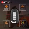 cciyu 267AL-HMFNA04 X 2 Flip Key Fob with Key Blade