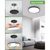zemty 4Pack 12 Inch LED Ceiling Light Flush Mount, 28W