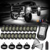 SHINIGHT 20 Pods White Rock Lights for Trucks/UTV/ATV - 36
