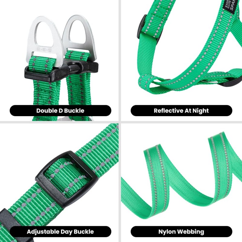 EXCELLENT ELITE SPANKER Step In Dog Harness Reflective Pet Harness