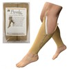 Presadee Calf Zipper 15-20 mmHg Compression Leg Circulation Fatigue Shin