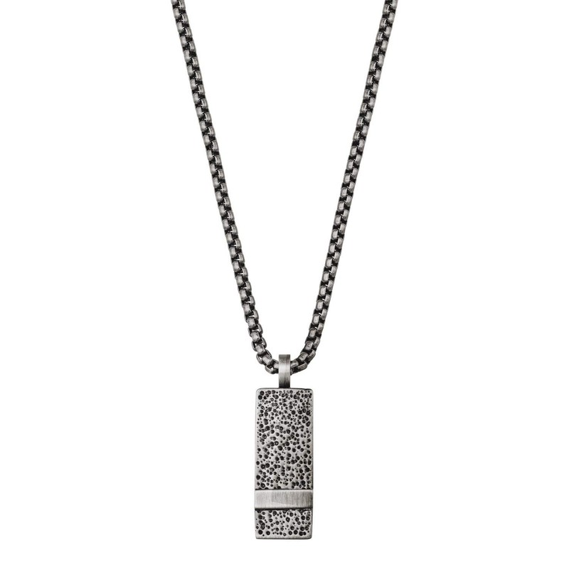 s.Oliver 2027444 Men's Necklace with Pendant Stainless Steel 50 +