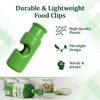 6 Pcs Food Bag Clips Reusable, Plastic Bag Sealing Clips