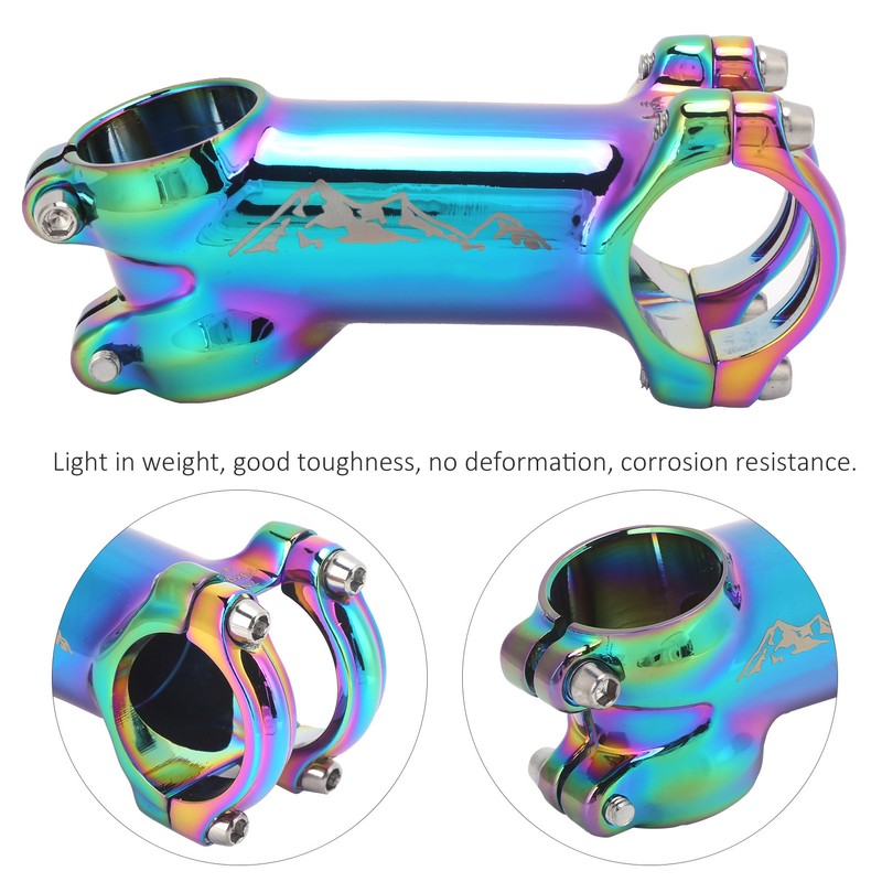 17° Bicycle Handlebar Stem Corrosion Resistance Mountain Bike Aluminum Alloy