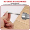300pcs Double Head Skirting Thread Seamless Nail Double Head Nails