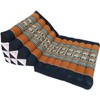 GURU SHOP Thai Cushion, Triangular Cushion, Kapok, Day Bed with