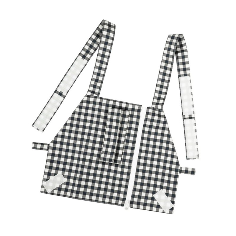 Azuwan 7-8013-11 Oxygen Inhalation Apron, Chie Plon, For Children, Blue,
