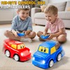 DULONIME Remote Control Car 2 Year Old, 2-Pack Toddler RC