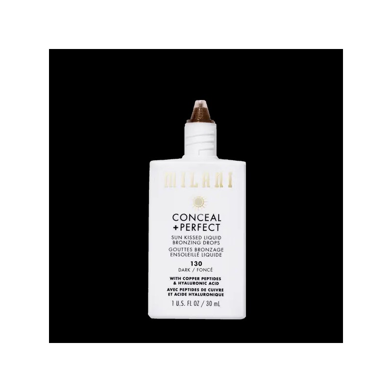 Milani Conceal + Perfect Sun Kissed Liquid Bronzing Drops 130