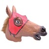 Bristol Novelty BM464 Racing Horse mask, Multicoloured, One Size