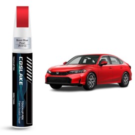 COSLAKE Car Touch Up Paint(Rallye Red(R-513)) for Honda, Car Paint Scratch Repair Kit, Quick & Easy Solution to Repair, 2 in 1 Scratch Remover Pen with Color-Matched