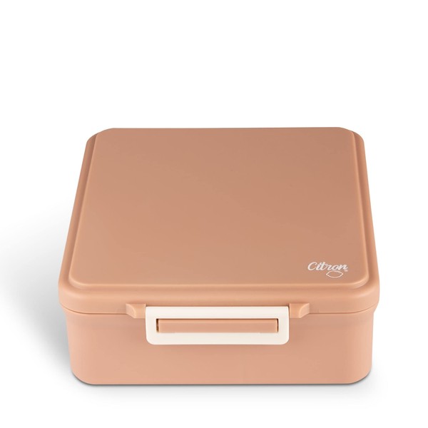 Citron Large Lunch Box with Insulated Food Jar & Saucer