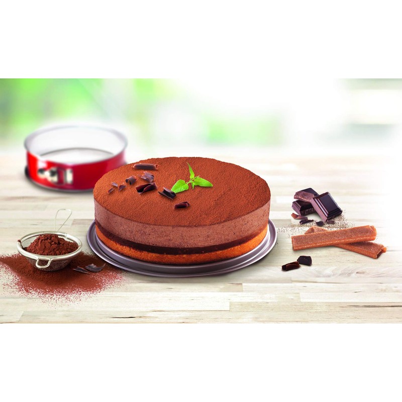 Tefal J1640214 Delibake Baking Tin Steel Red