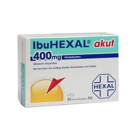 IbuHexal akut 400 Film-Coated Tablets