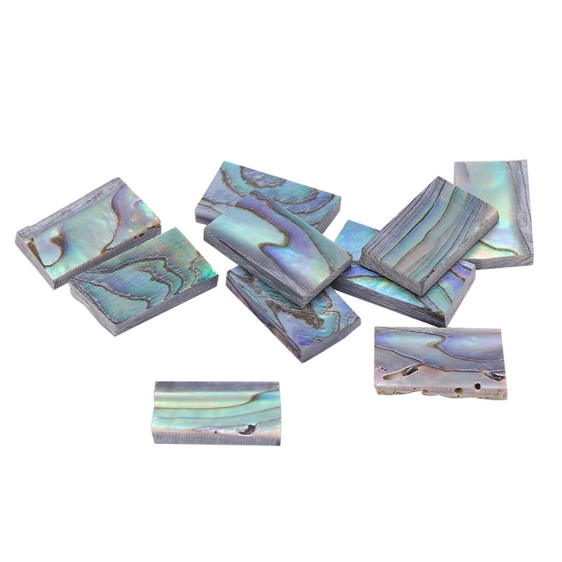 10Pcs Abalone Shell Inlay Natural Guitars Inlay Material Guitar Fretboard