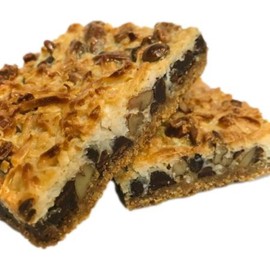 Ruth’s Poppys Magic Cookie Bar 1 Dozen – Gourmet Baked Treats | Delicious Gift with The Finest Ingredients | Guaranteed to Arrive Fresh