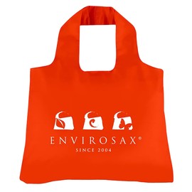 allydrew Envirosax Logo Reusable Shopping Bag, Red EN.B2