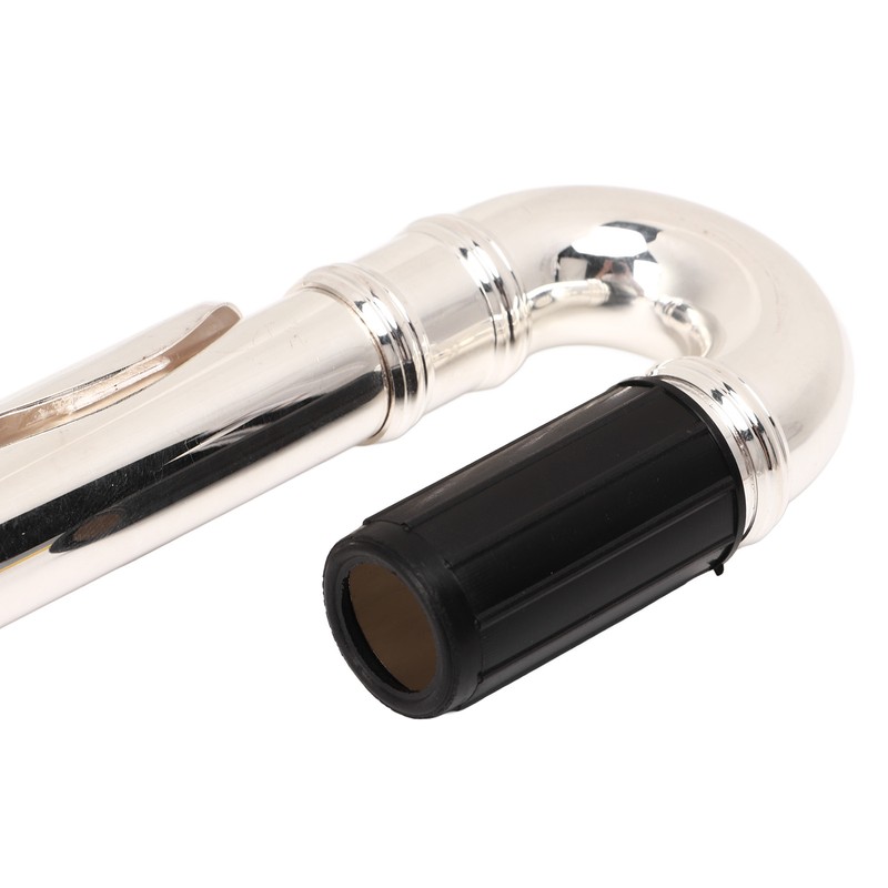 Flute Curved Head Joint Mouthpiece Replacement Metal Woodwind Instrument Accessories