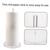 LABRIMP Farmhouse Style Acrylic Paper Towel Stand Roll Holder Standing